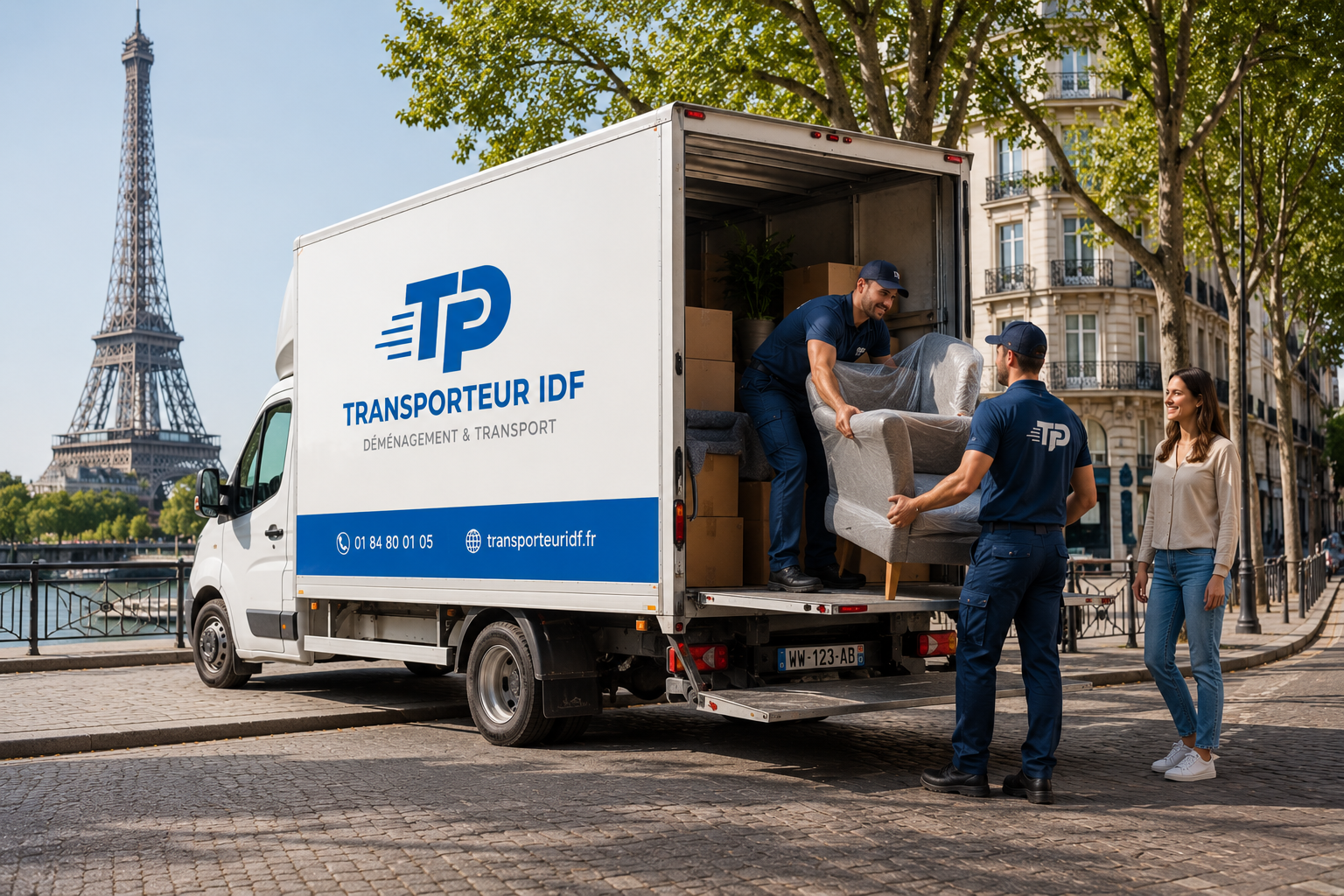 Transport et déménagement à Nanterre